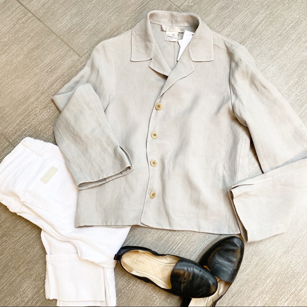 TSE Linen Jacket